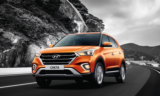 Hyundai Creta SUV car rental in Bangalore Karnataka